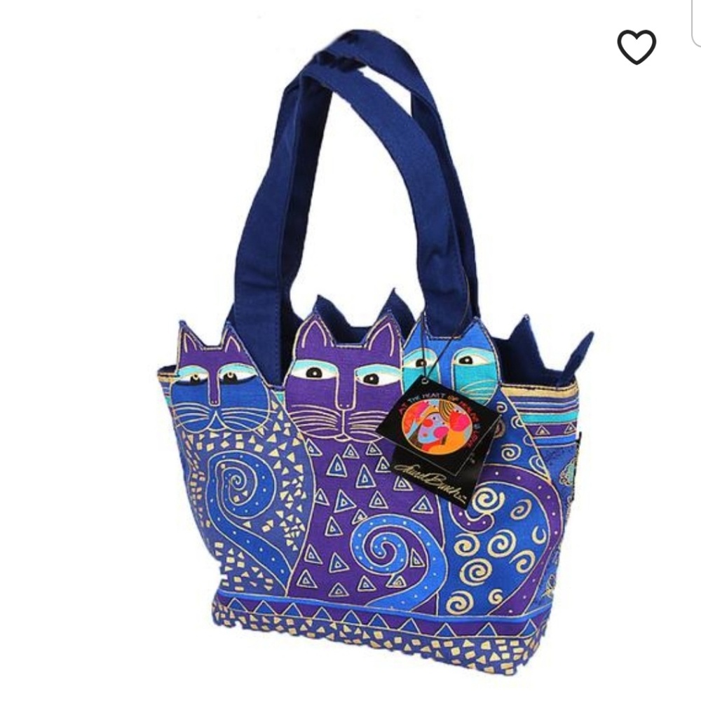 Laurel Burch cat tote